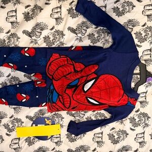Blue and Red Spider-Man Pajama Set